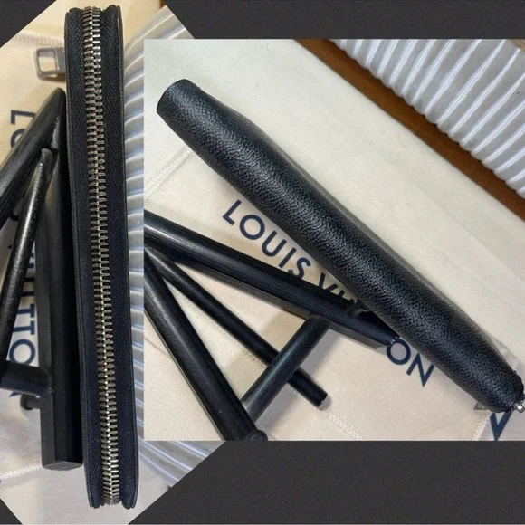 Louis Vuitton Damier Graphite Vertical Zippy Wallet - Picture 16 of 16